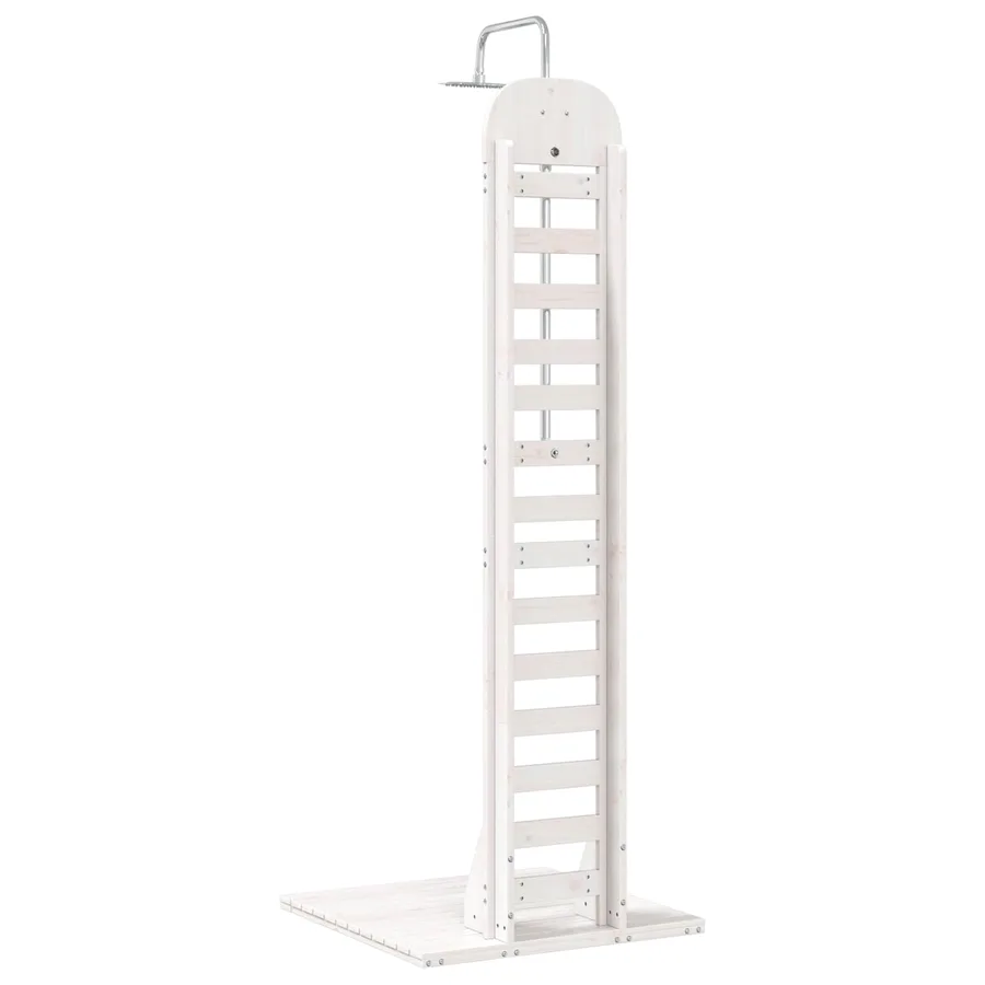 Douche d'extérieur 223 cm Blanc - 6