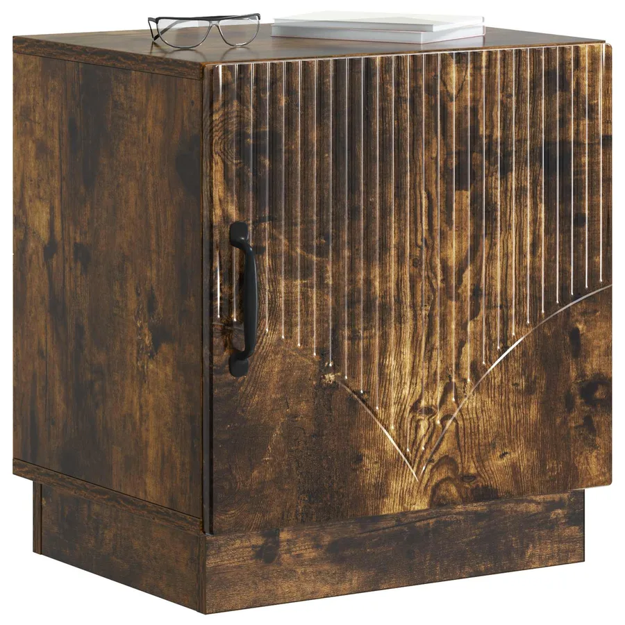 Table de chevet 2 pcs Chêne fumé 43 x 34,5 x 47 cm - 3