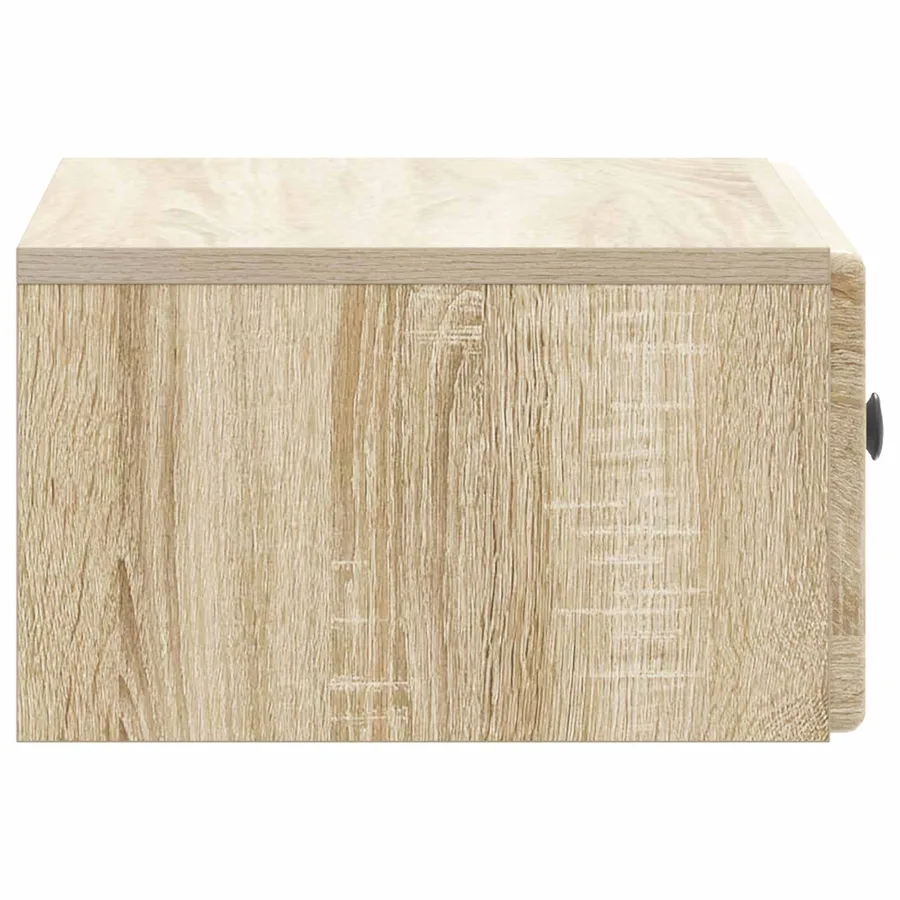 Cabinet de chevet mural Chêne Sonoma 49 x 34,5 x 20 cm - 6