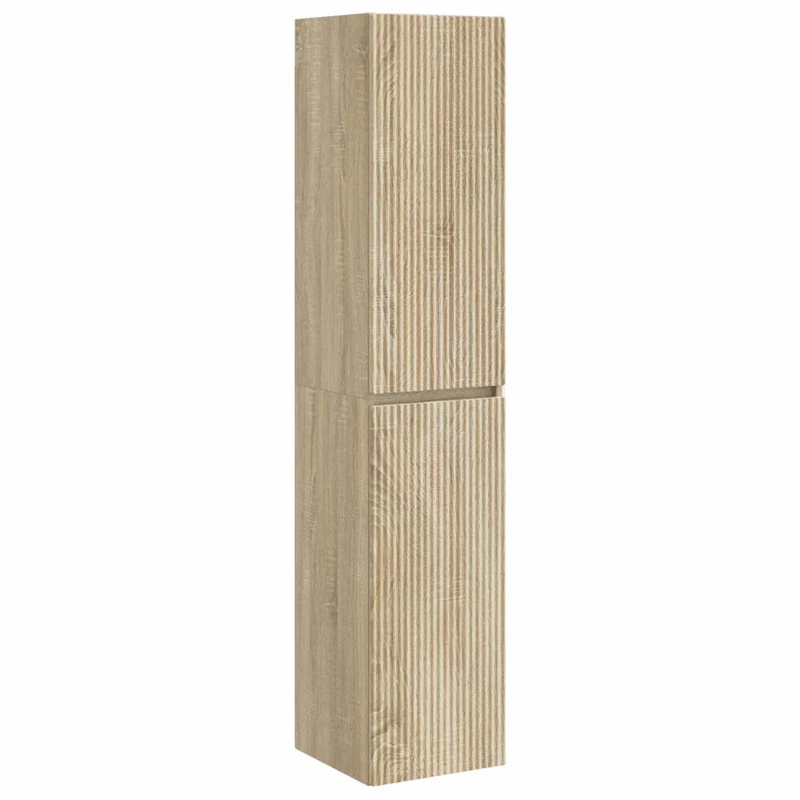 Ensemble d'armoire de salle de bain 5 pcs Chêne Sonoma - 6