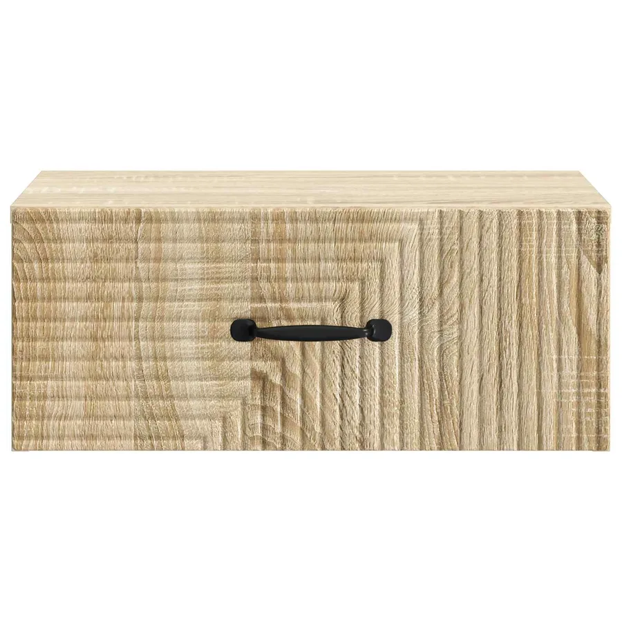 Cabinet de chevet mural 2 pcs Chêne Sonoma 49 x 34,5 x 20 cm - 7