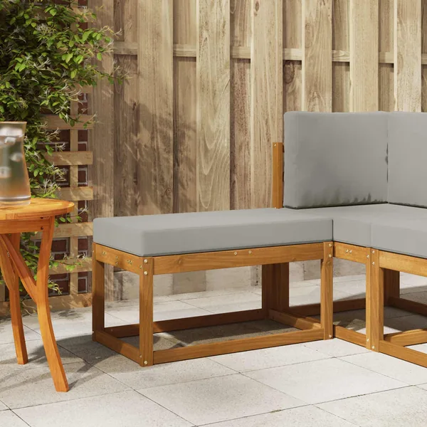Banc de Jardin Bois d'Acacia Massif Naturel