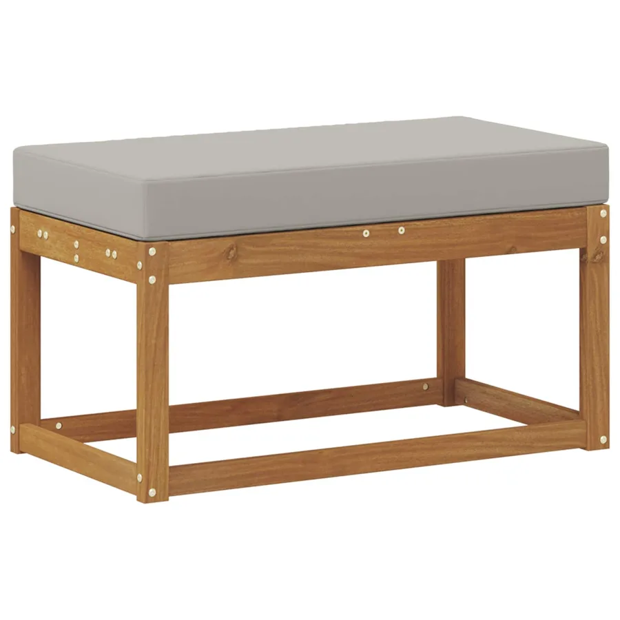 Banc de Jardin Bois d'Acacia Massif Naturel - 2