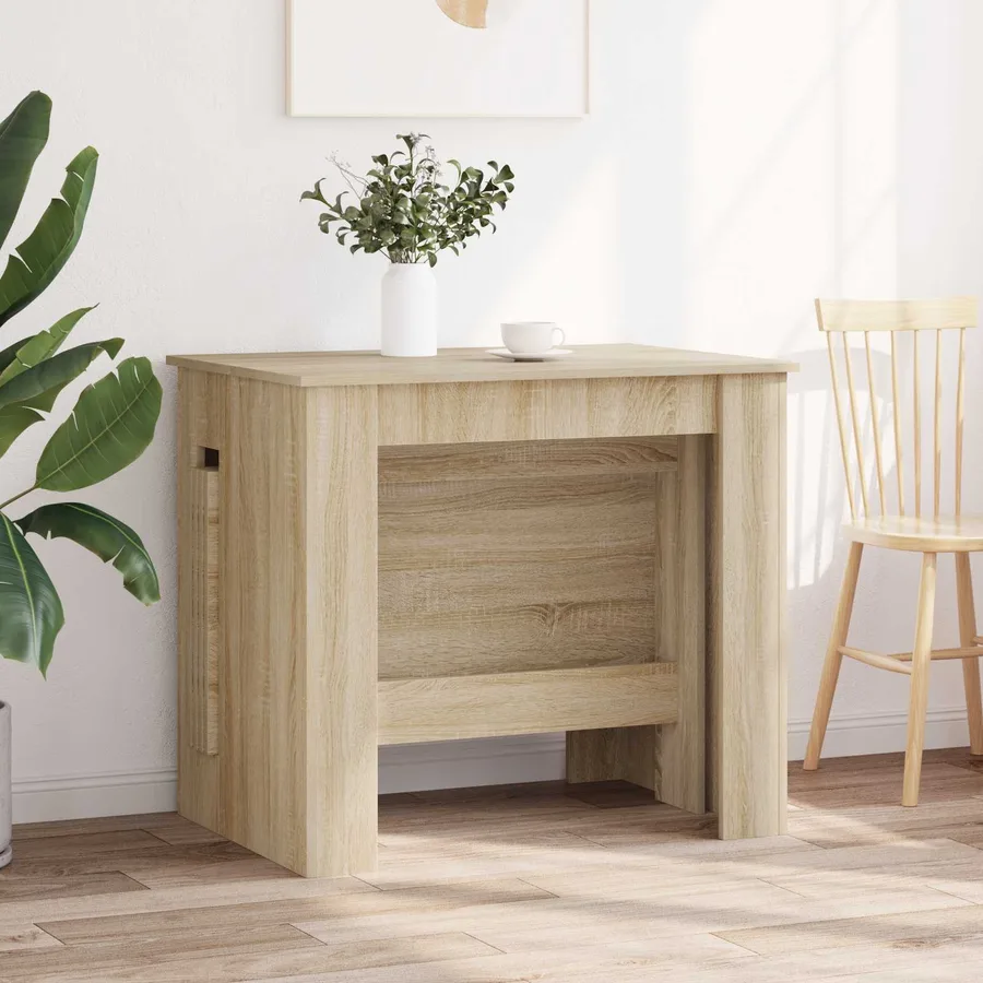 Table à dîner 240 x 85 x 75 cm Bois d'ingénierie Chêne Sonoma - 4