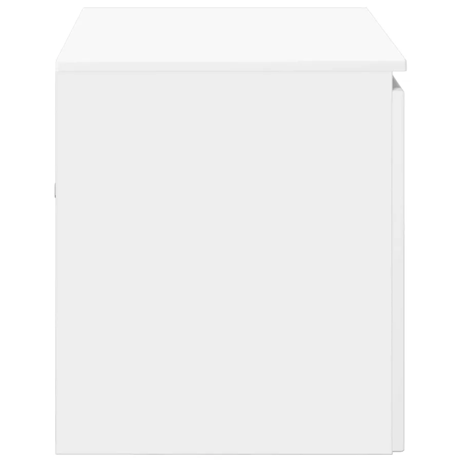 Cabinet de Salle de Bain Mural Blanc 62,5 x 44,5 x 50 cm - 4
