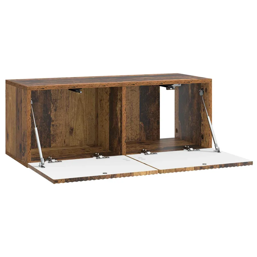 Meuble TV mural Bois ancien 78,5 x 31 x 30 cm Bois d'ingénierie - 5