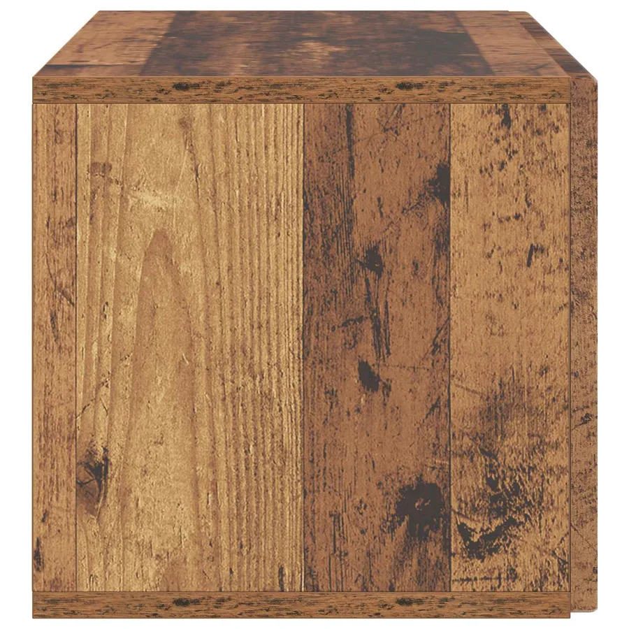 Meuble TV mural Bois ancien 78,5 x 31 x 30 cm Bois d'ingénierie - 7