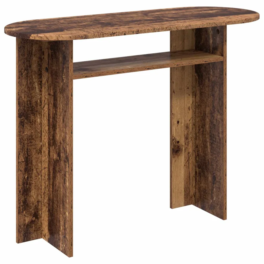 Table console Bois ancien 100 x 39,5 x 75 cm Bois d'ingénierie - 2