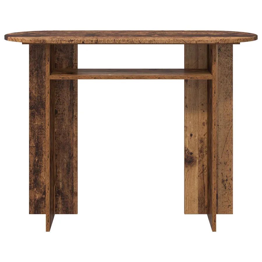 Table console Bois ancien 100 x 39,5 x 75 cm Bois d'ingénierie - 5
