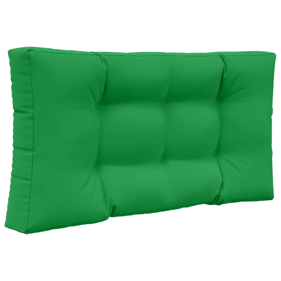Coussin de canapé d'extérieur 3 pcs Vert Polyester - 5