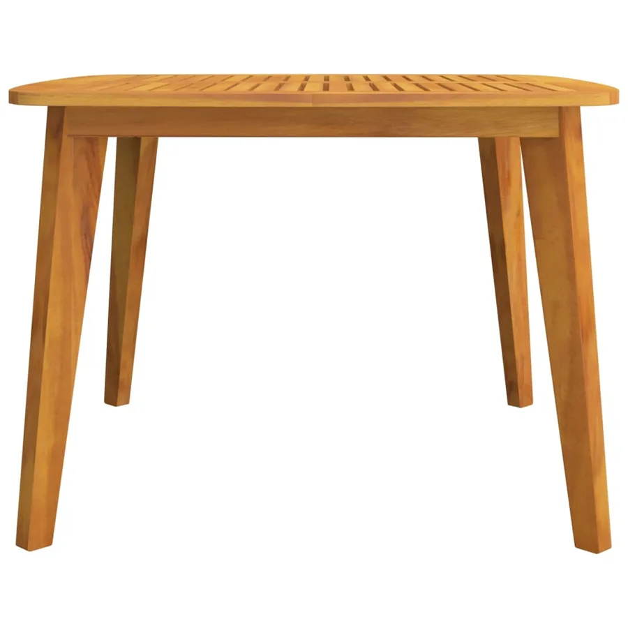 Table de jardin 110x110x75 cm Bois d'acacia solide - 4