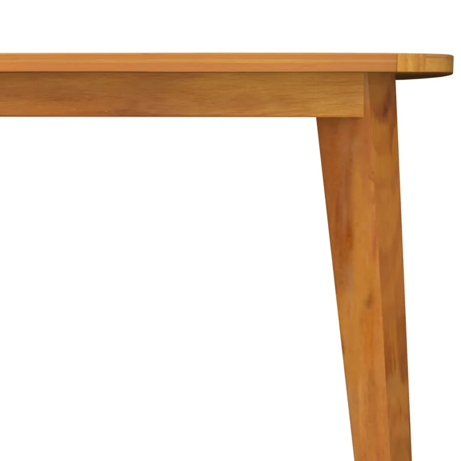 Table de jardin 110x110x75 cm Bois d'acacia solide - 7