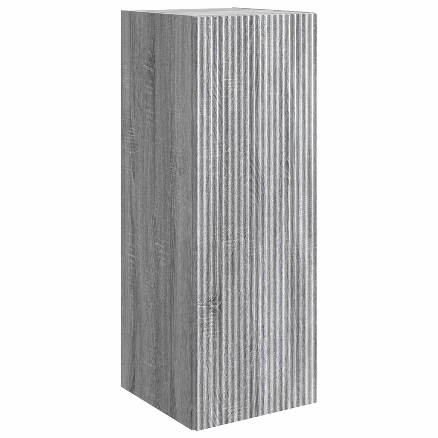 Armoire Murale Sonoma gris 33 x 34,5 x 90 cm Bois d'ingénierie - 2