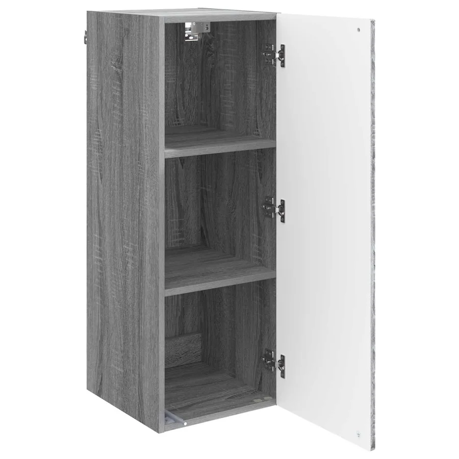 Armoire Murale Sonoma gris 33 x 34,5 x 90 cm Bois d'ingénierie - 3