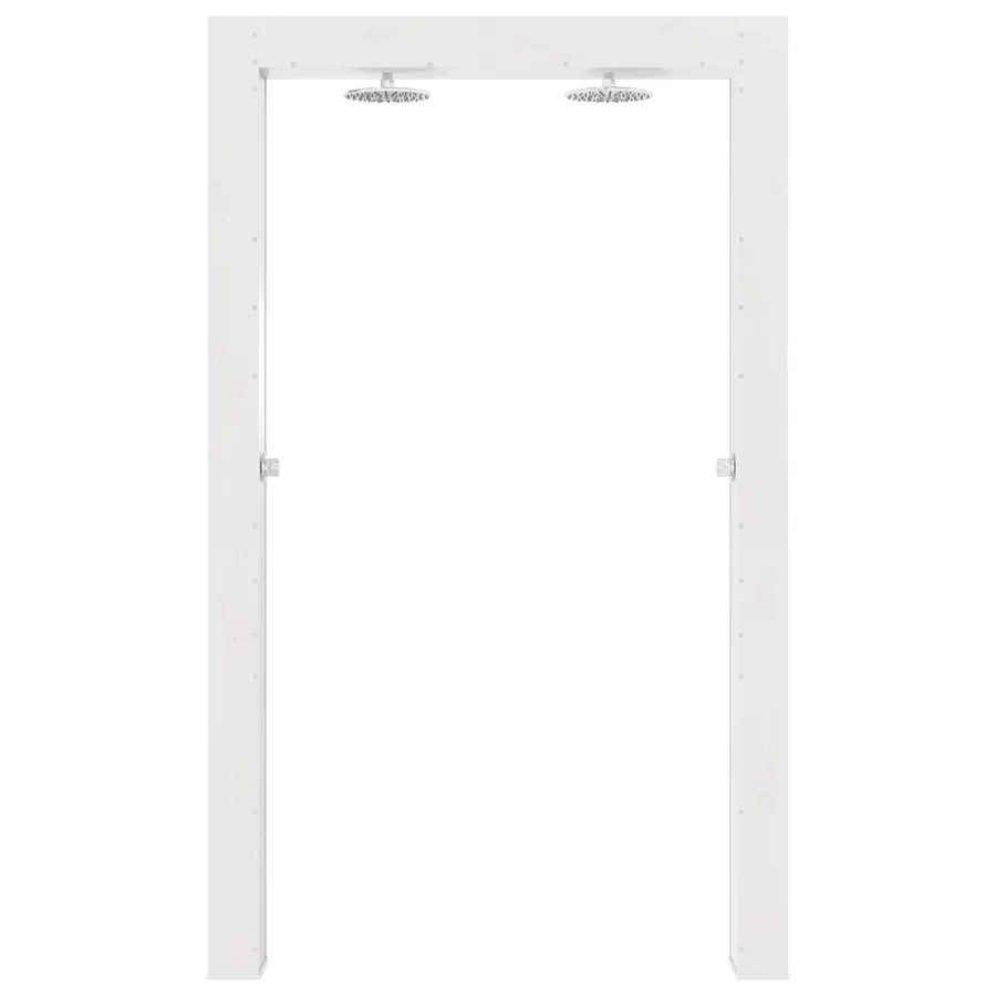 Douche d'extérieur 226 cm Blanc - 4