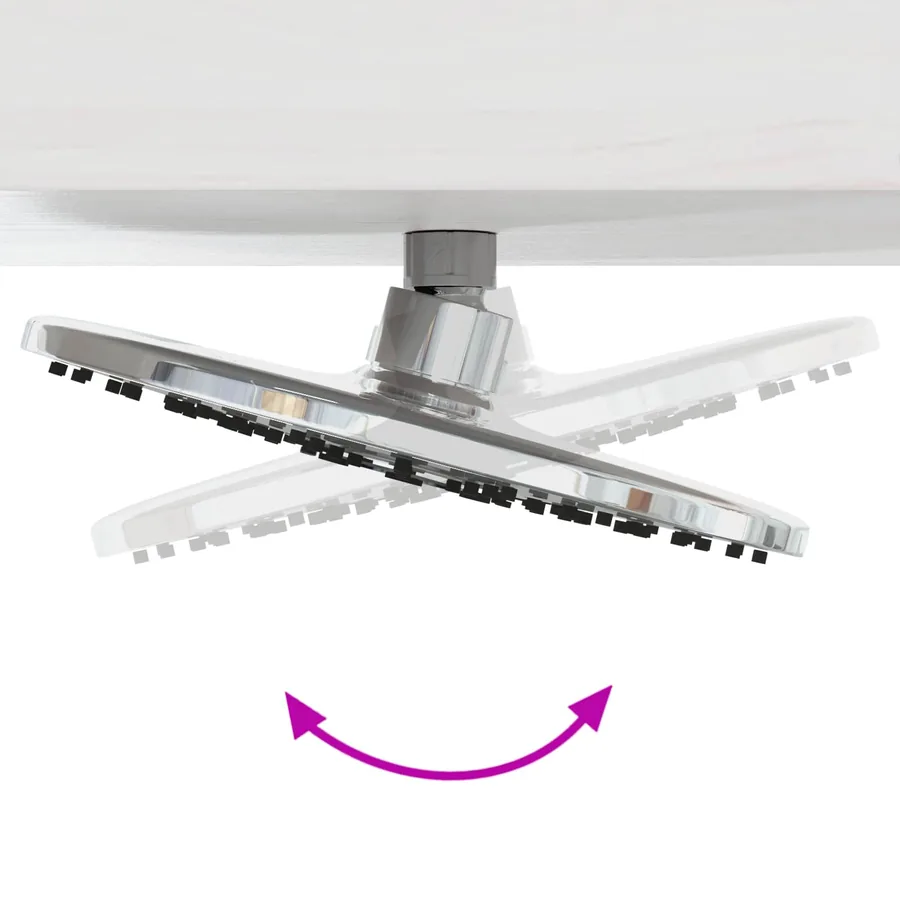 Douche d'extérieur 226 cm Blanc - 8