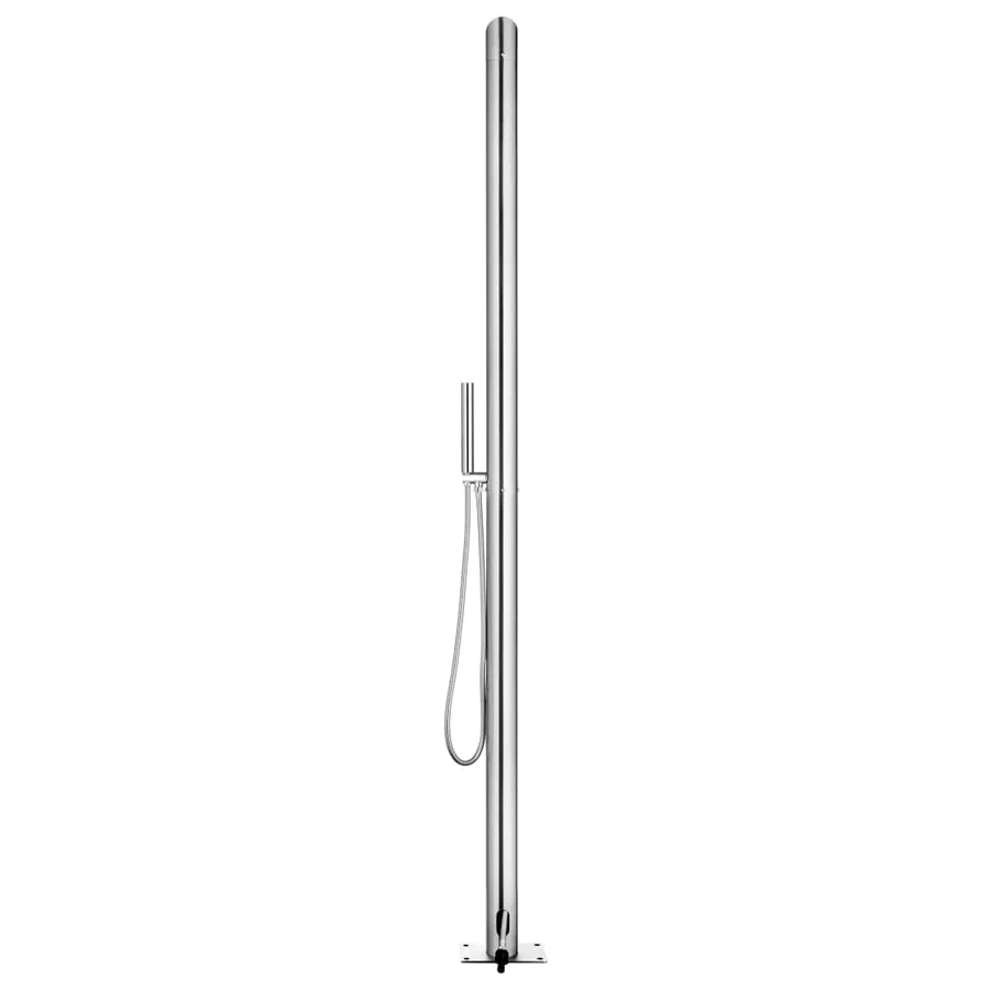 Douche de jardin 220 cm Acier inoxydable - 6
