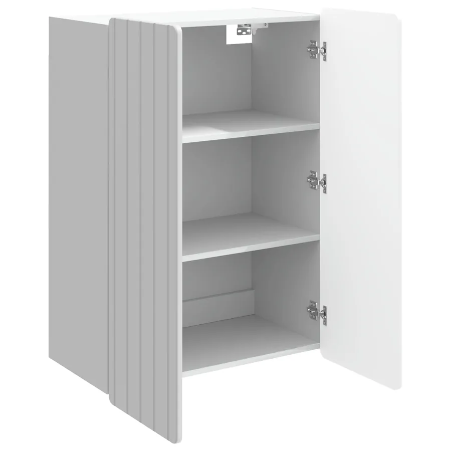 Armoire Murale Blanc brillant 66 x 34,5 x 92 cm - 3