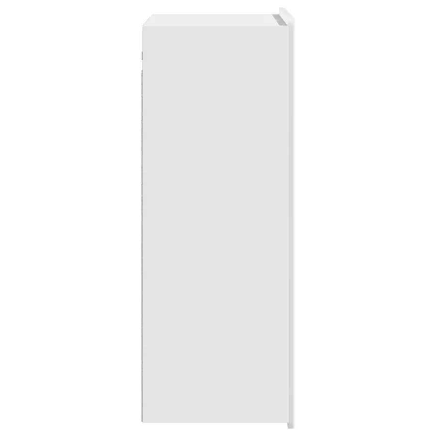 Armoire Murale Blanc brillant 66 x 34,5 x 92 cm - 5