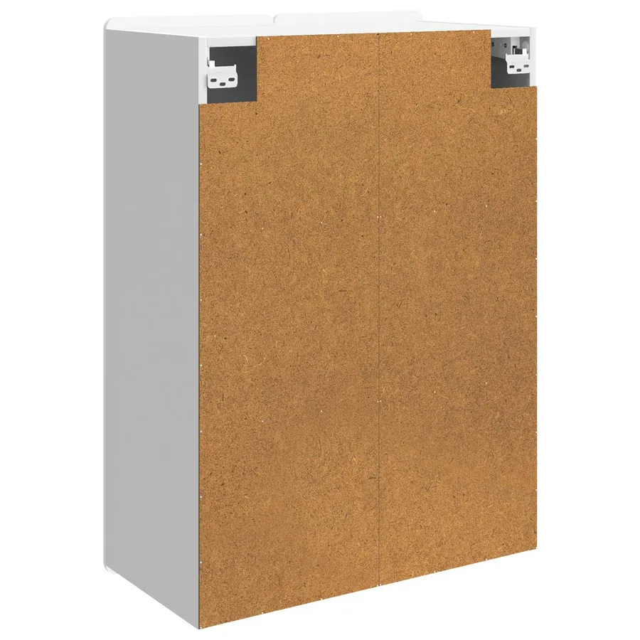 Armoire Murale Blanc brillant 66 x 34,5 x 92 cm - 6