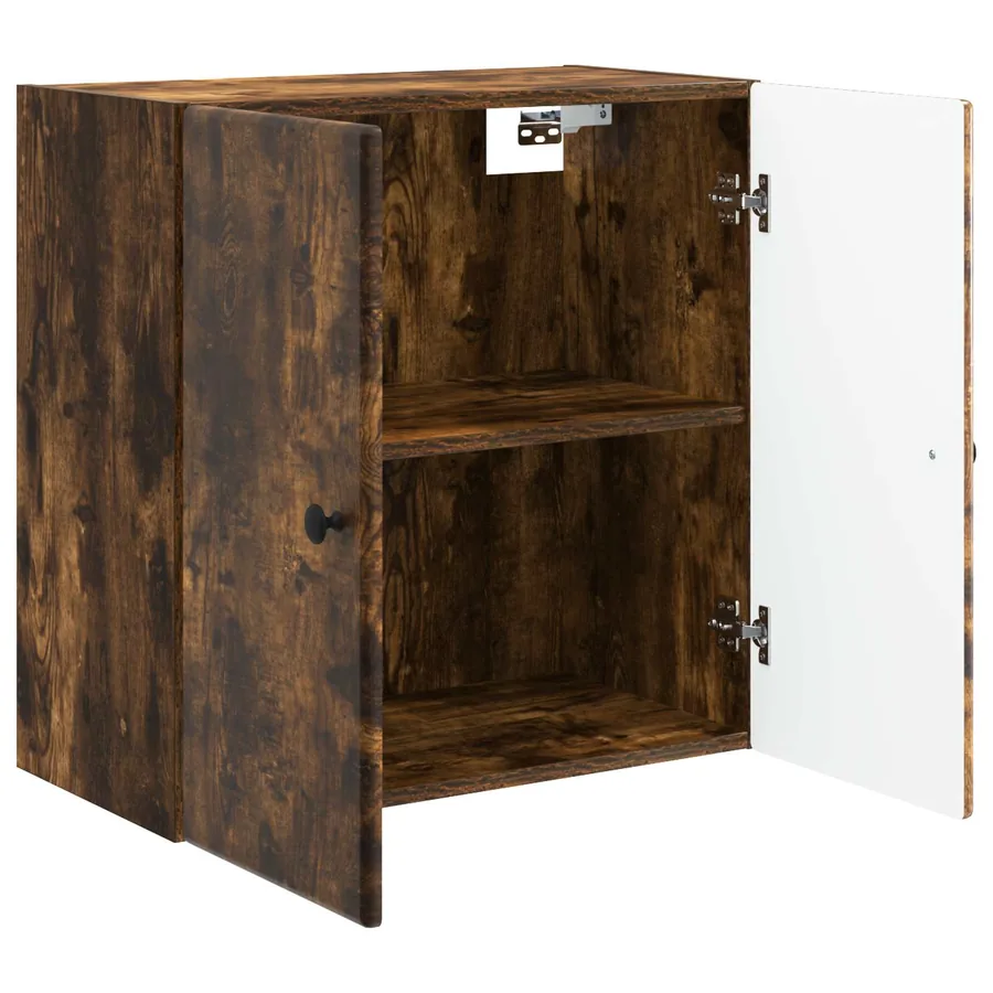 Armoire Murale Chêne fumé 59 x 31 x 60 cm Bois d'ingénierie - 3