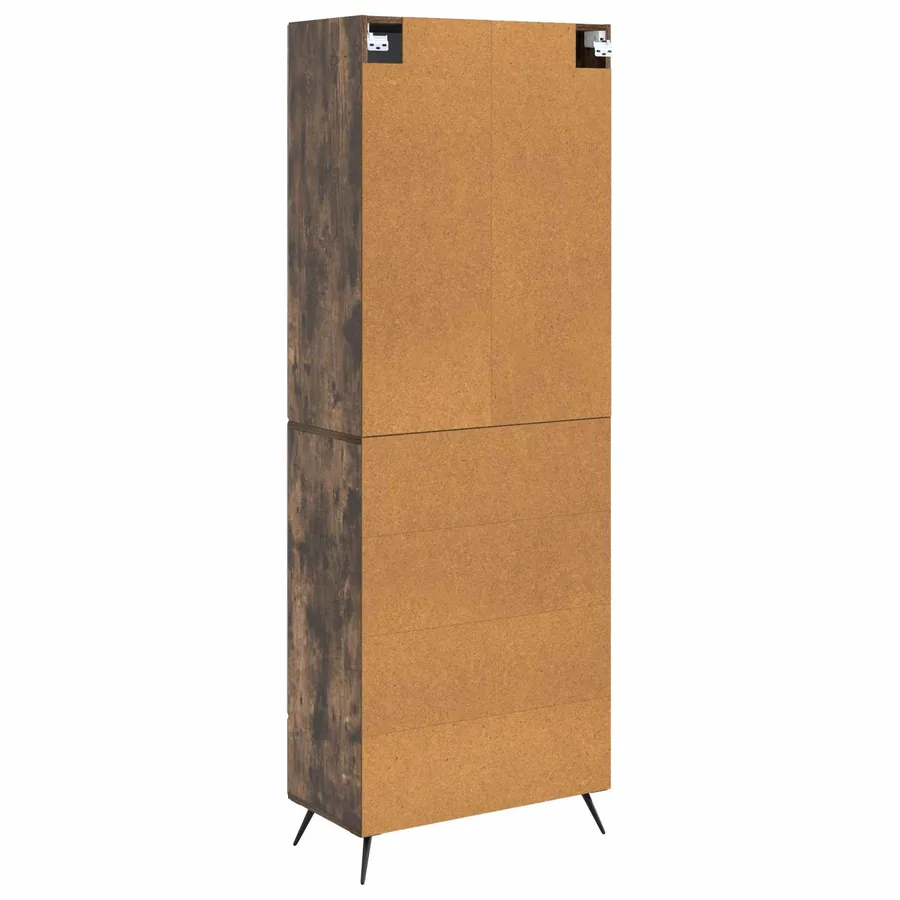 Ensemble de Meubles 2 pcs Chêne fumé Bois d'ingénierie - 7