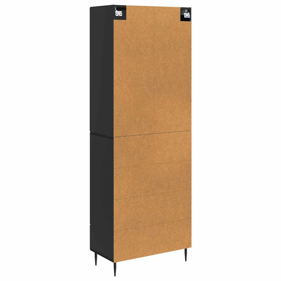 Ensemble de Meubles 2 pcs Noir 66 x 34,5 x 90 cm - 7