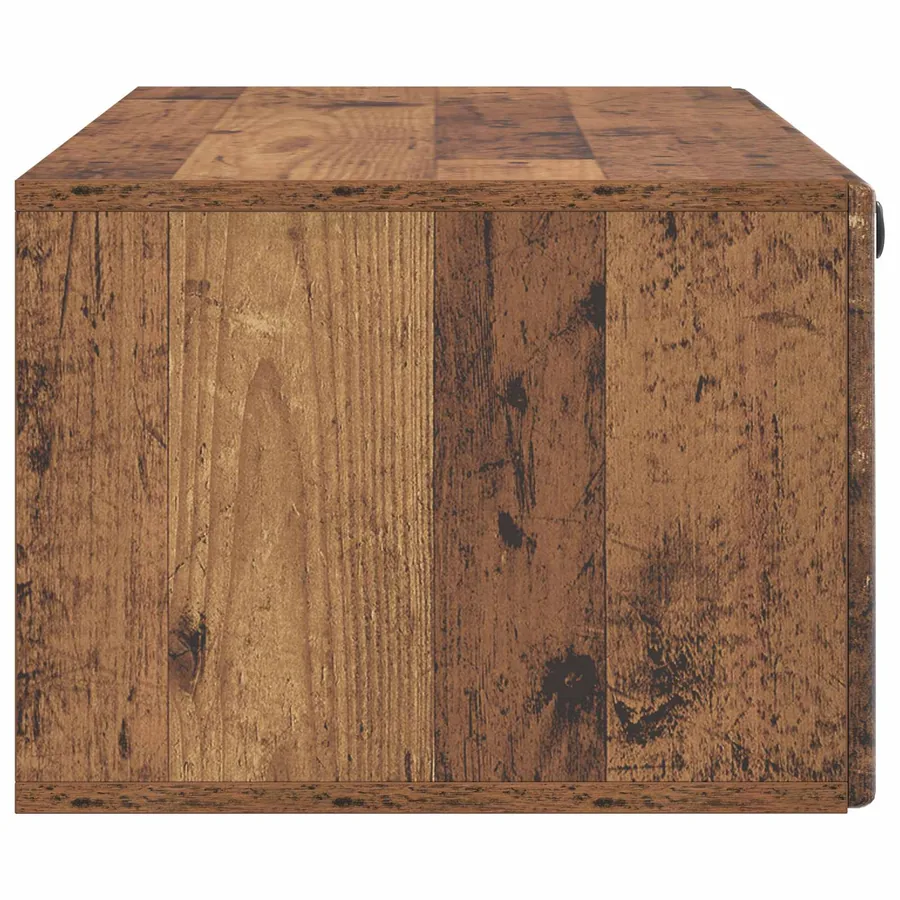 Meuble TV mural 98 x 41 x 30 cm Bois ancien Bois d'ingénierie - 7
