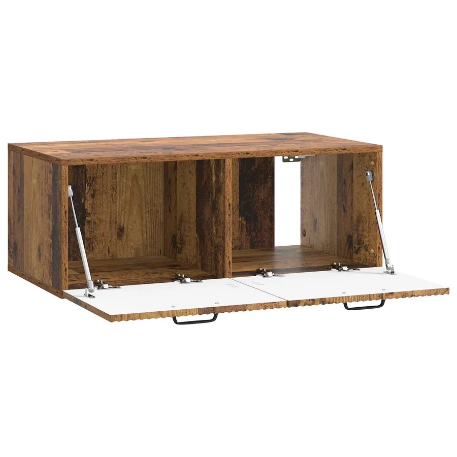 Meuble TV mural Bois ancien 78,5 x 41 x 30 cm Bois d'ingénierie - 5
