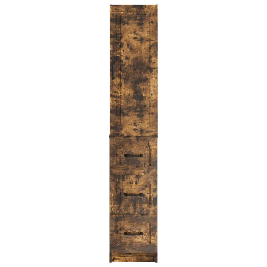 Ensemble de Meubles 2 pcs Chêne fumé 33 x 34,5 x 87 cm - 5