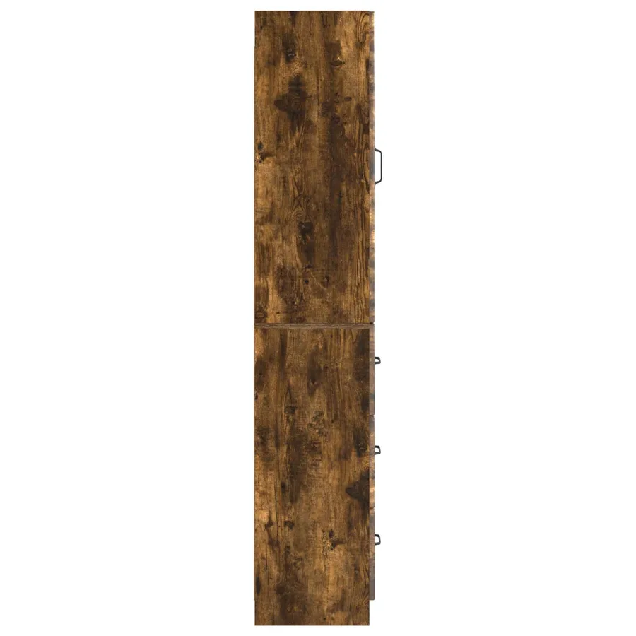 Ensemble de Meubles 2 pcs Chêne fumé 33 x 34,5 x 87 cm - 6