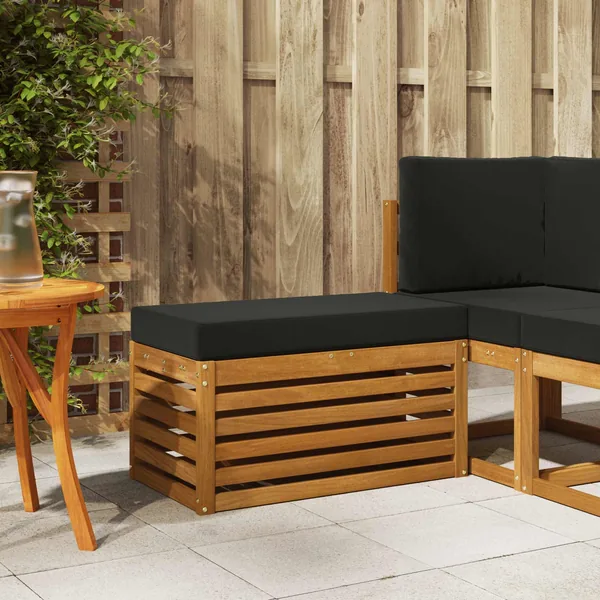 Banc de Jardin Bois d'Acacia Massif Naturel
