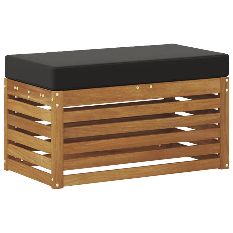 Banc de Jardin Bois d'Acacia Massif Naturel - 2