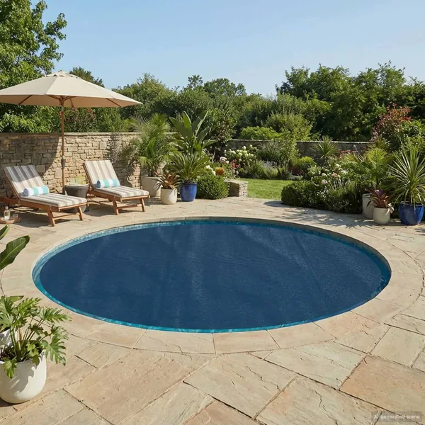 Couverture de piscine solaire de haute qualité Ø 417 cm 200 μm