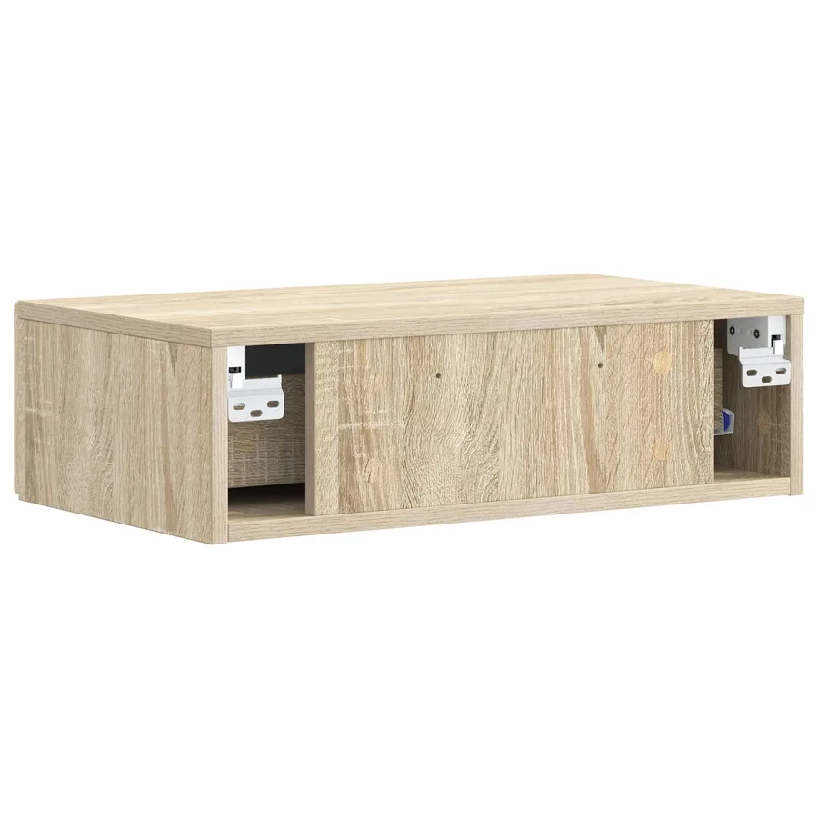 Table d'appoint murale Chêne Sonoma 87,5 x 34,5 x 17 cm - 6