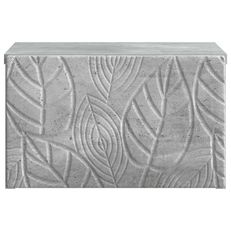 Cabinet de chevet mural 2 pcs Gris béton 49 x 34,5 x 20 cm - 6