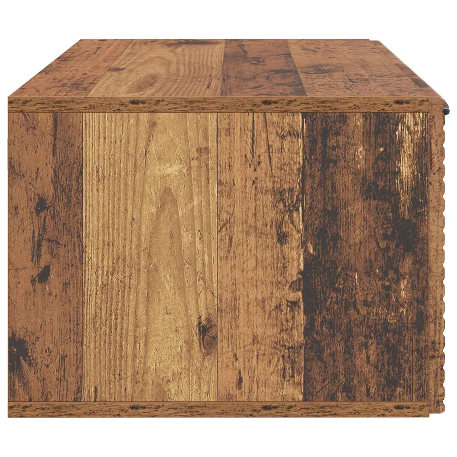 Meuble TV mural Bois ancien 59,5 x 41 x 30 cm Bois d'ingénierie - 7