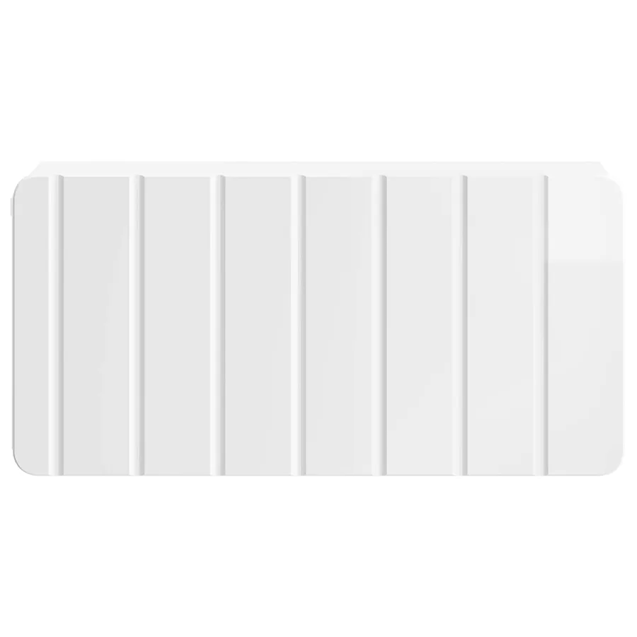 Cabinet de chevet mural Blanc brillant 49 x 34,5 x 24 cm - 5