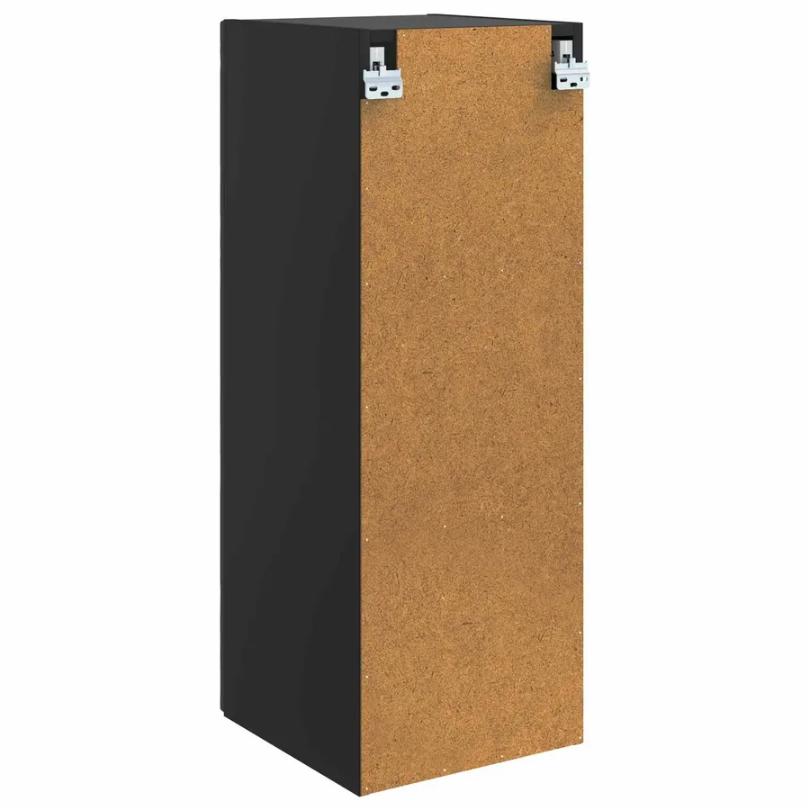 Armoire Murale Noir 33 x 34,5 x 90 cm Bois d'ingénierie - 6