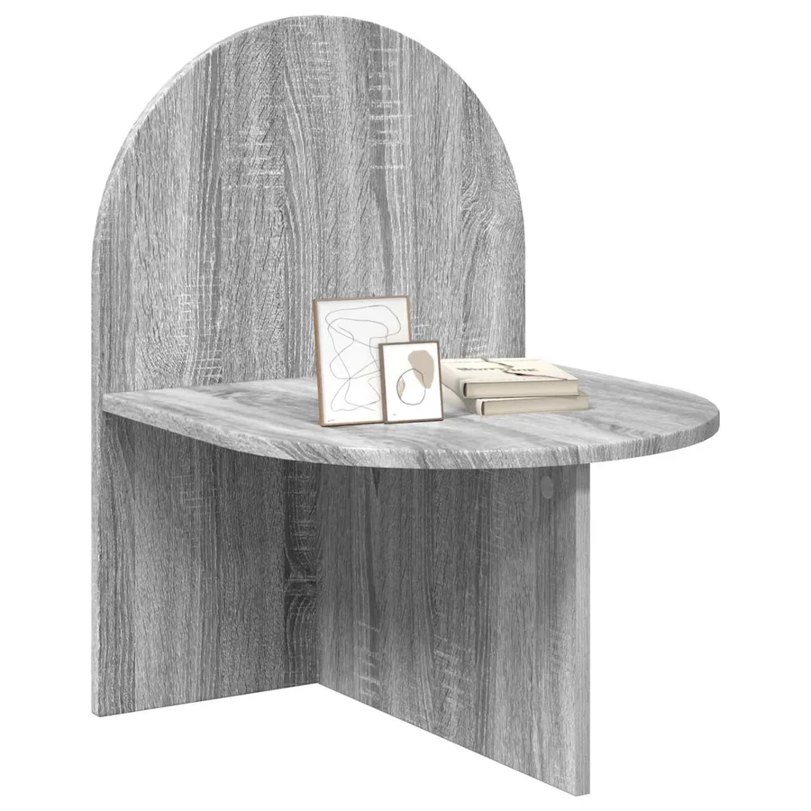 Table de chevet Sonoma gris 48 x 49 x 65 cm Bois d’ingénierie - 3