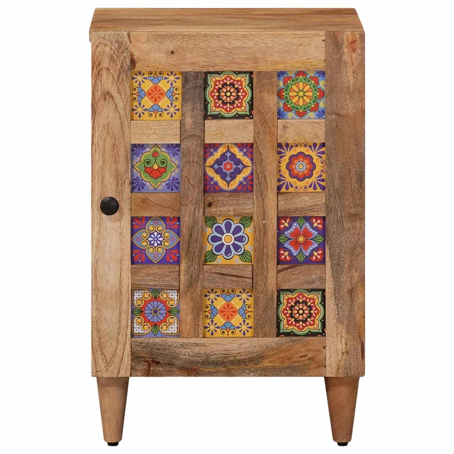 Armoire de salle de bain avec stockage Naturel 38 x 33 x 58 cm - 3