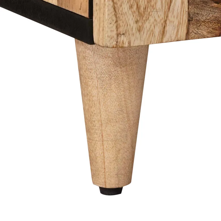 Armoire de salle de bain avec stockage Naturel 38 x 33 x 58 cm - 8