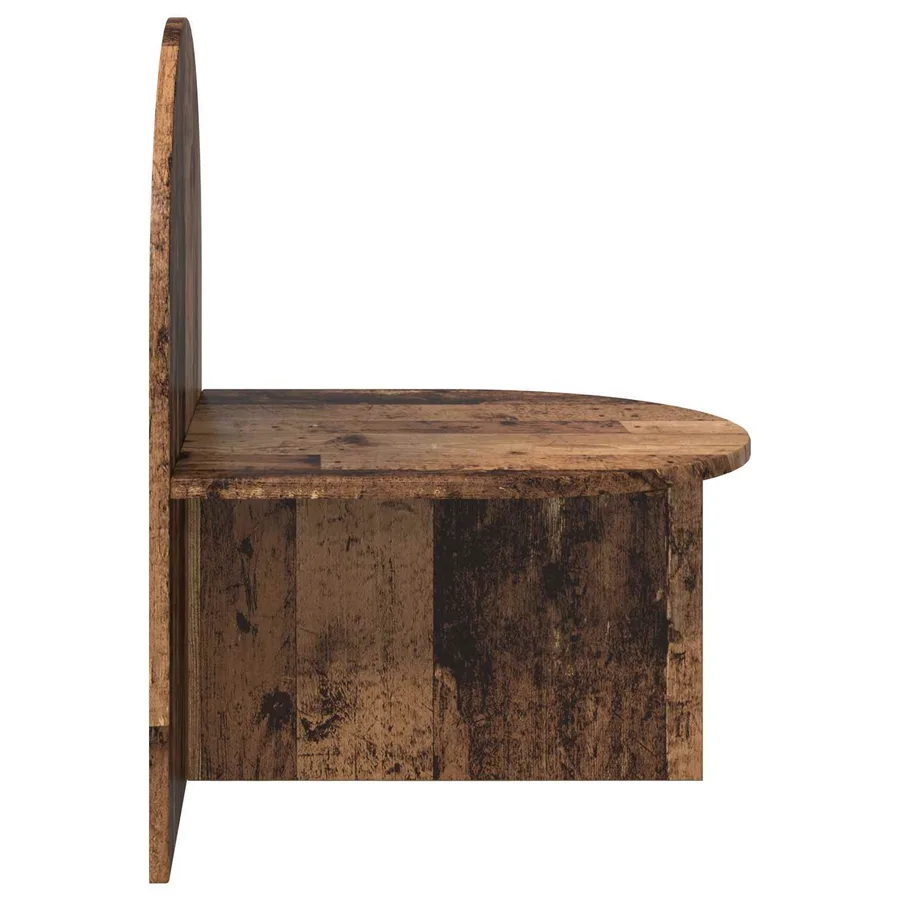 Table de chevet Bois ancien 48 x 49 x 65 cm Bois d’ingénierie - 5