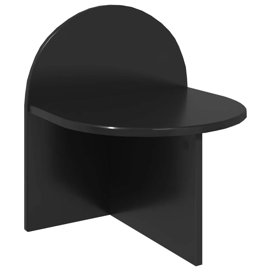 Table de chevet Chêne noir 40 x 35,5 x 45,5 cm - 2