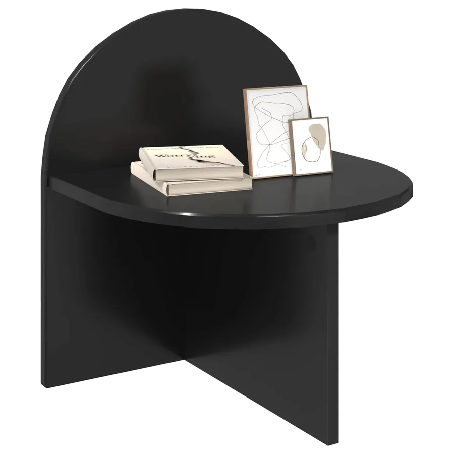 Table de chevet Chêne noir 40 x 35,5 x 45,5 cm - 3