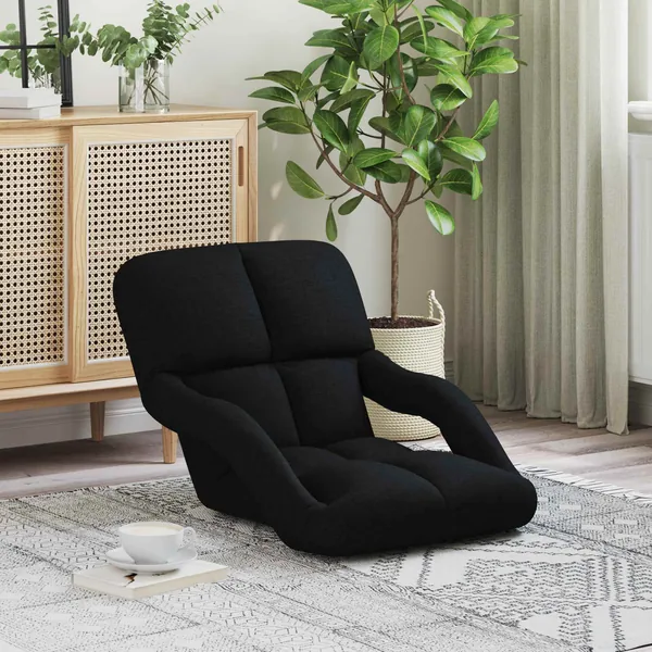 Chaise de sol réglable avec accoudoir