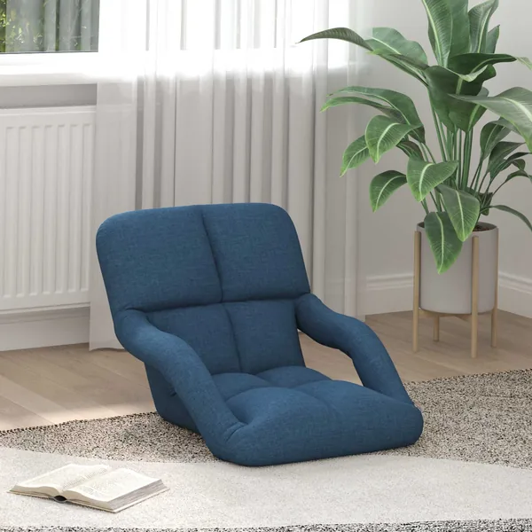 Chaise de sol réglable avec accoudoir