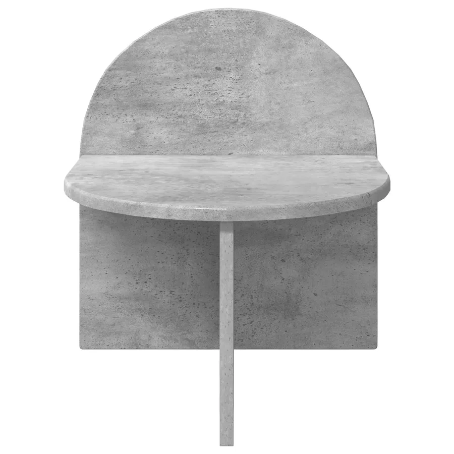 Table de chevet 2 pcs Gris béton 40 x 35,5 x 45,5 cm - 6