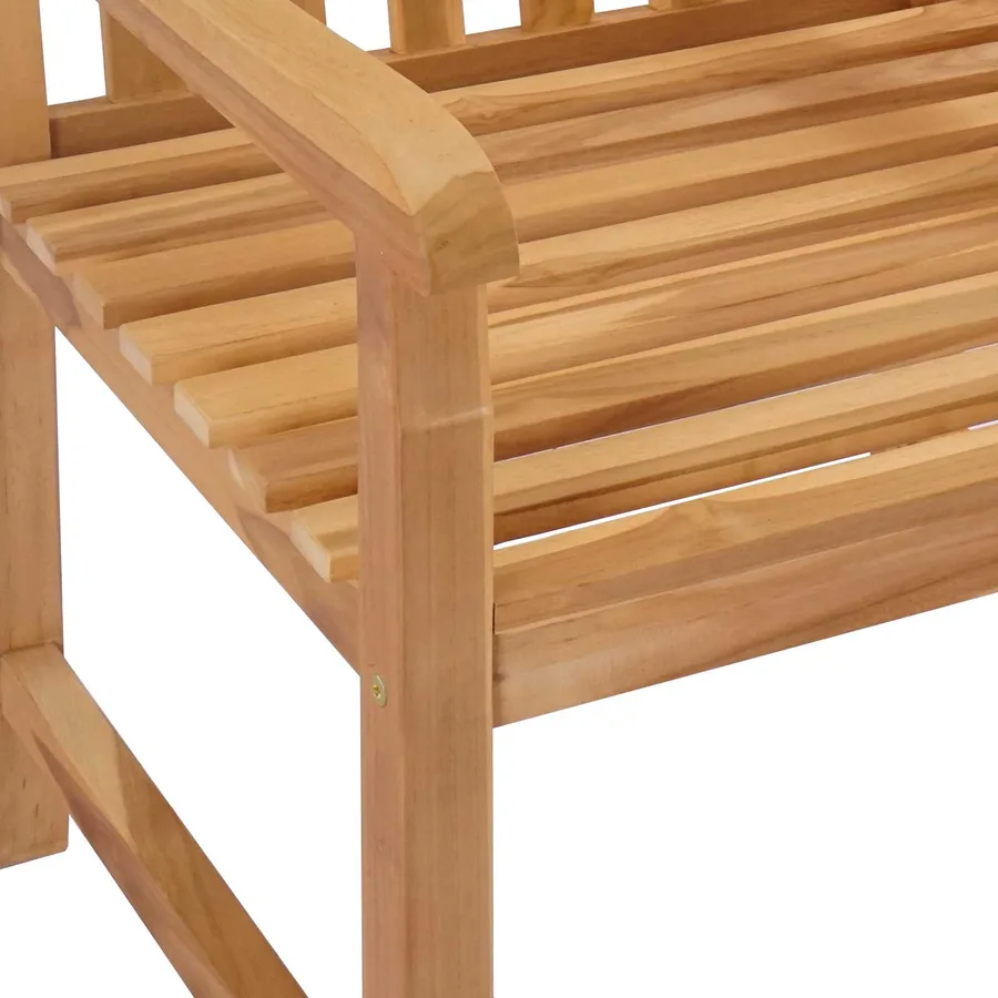 Chaise en rose sculptée à la main 2 pcs Naturel - 8