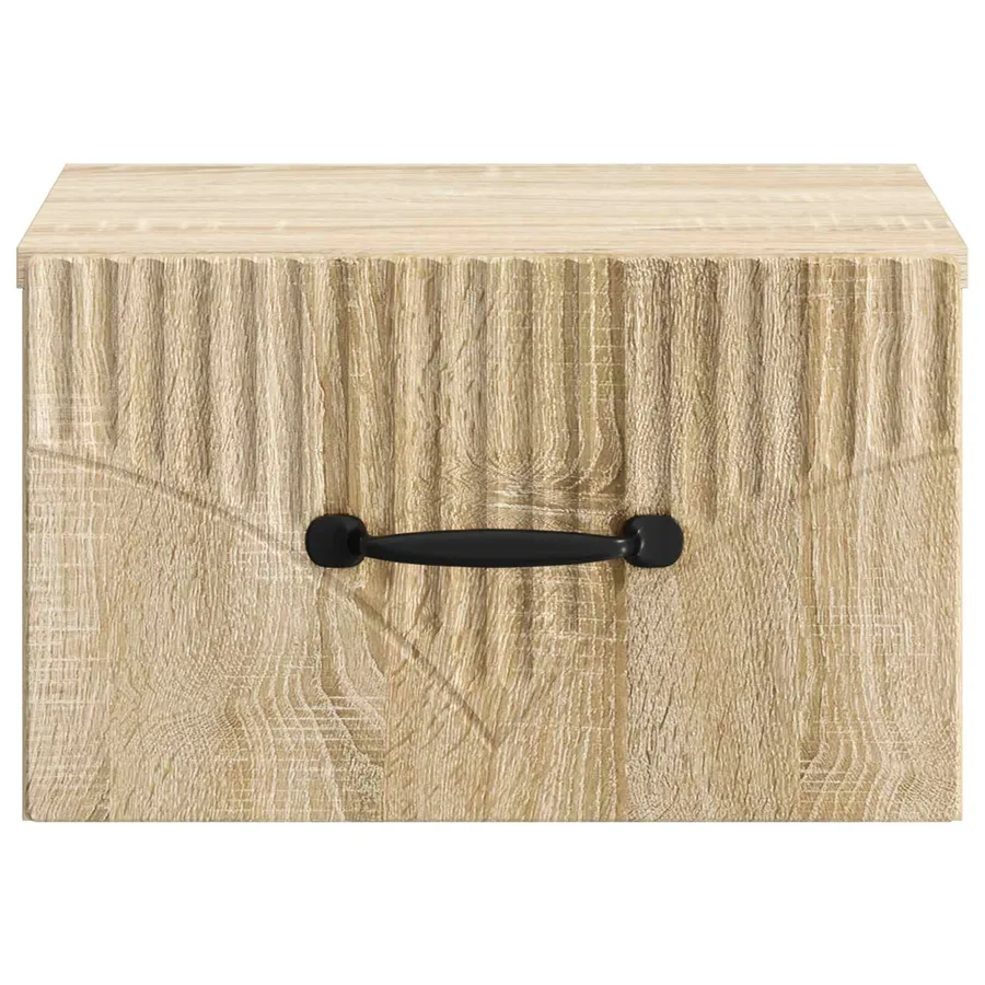 Cabinet de chevet mural Chêne Sonoma 34,5 x 33 x 20 cm - 5